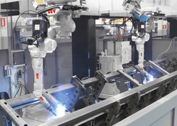 ABB机器人系统集成焊接机器人工作站ABB焊接机器人